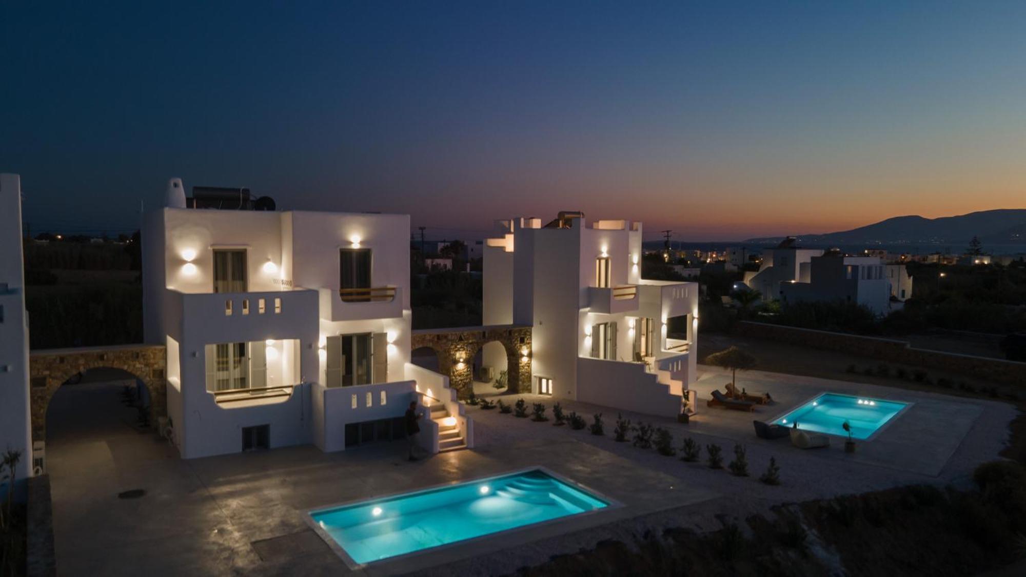 Nymphee Luxury Villas Agia Anna  Exteriör bild