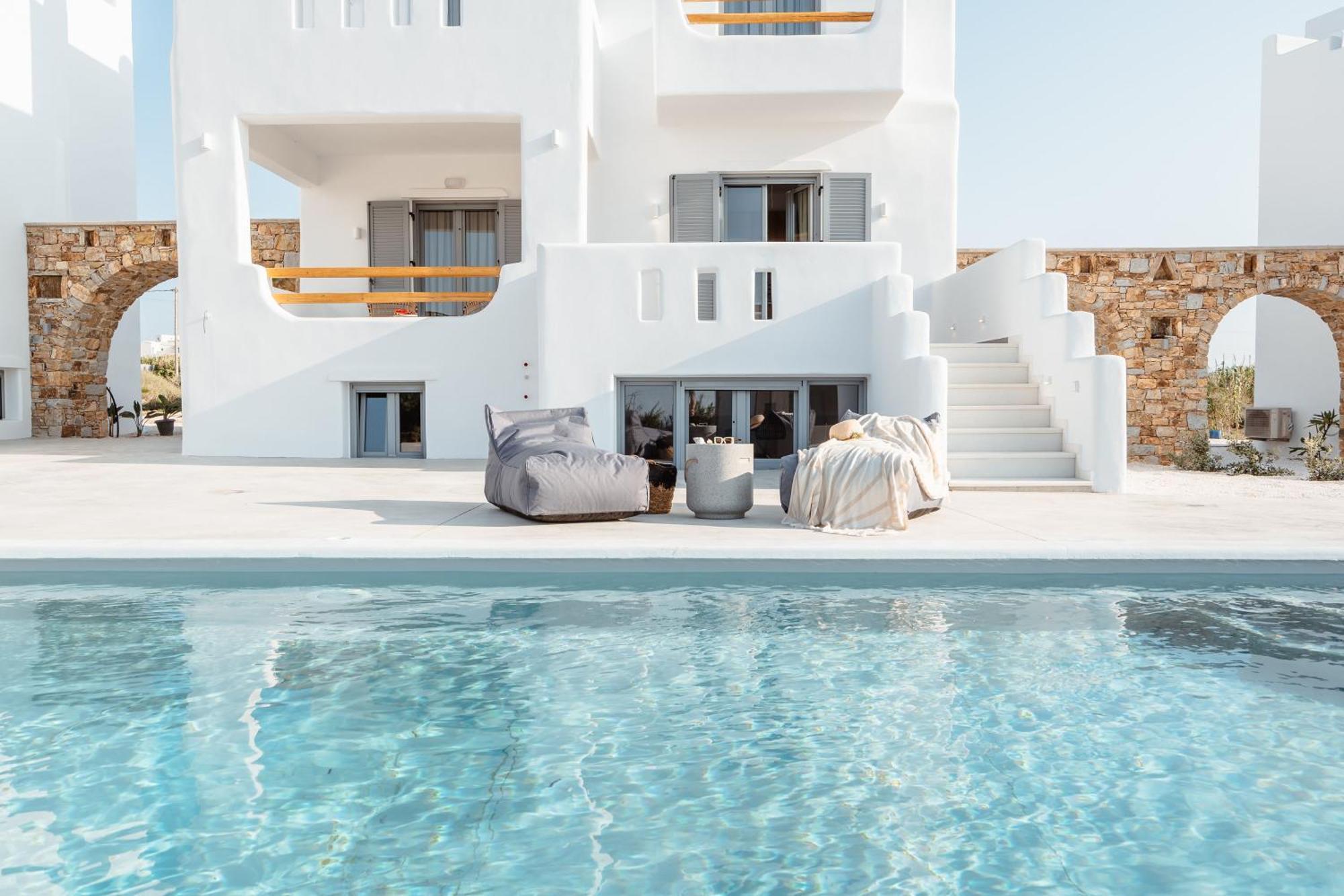 Nymphee Luxury Villas Agia Anna  Exteriör bild